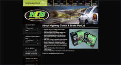 Desktop Screenshot of highwayclutch.com.au