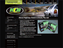 Tablet Screenshot of highwayclutch.com.au
